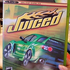 Juiced (Green Racing Car) Xbox Game